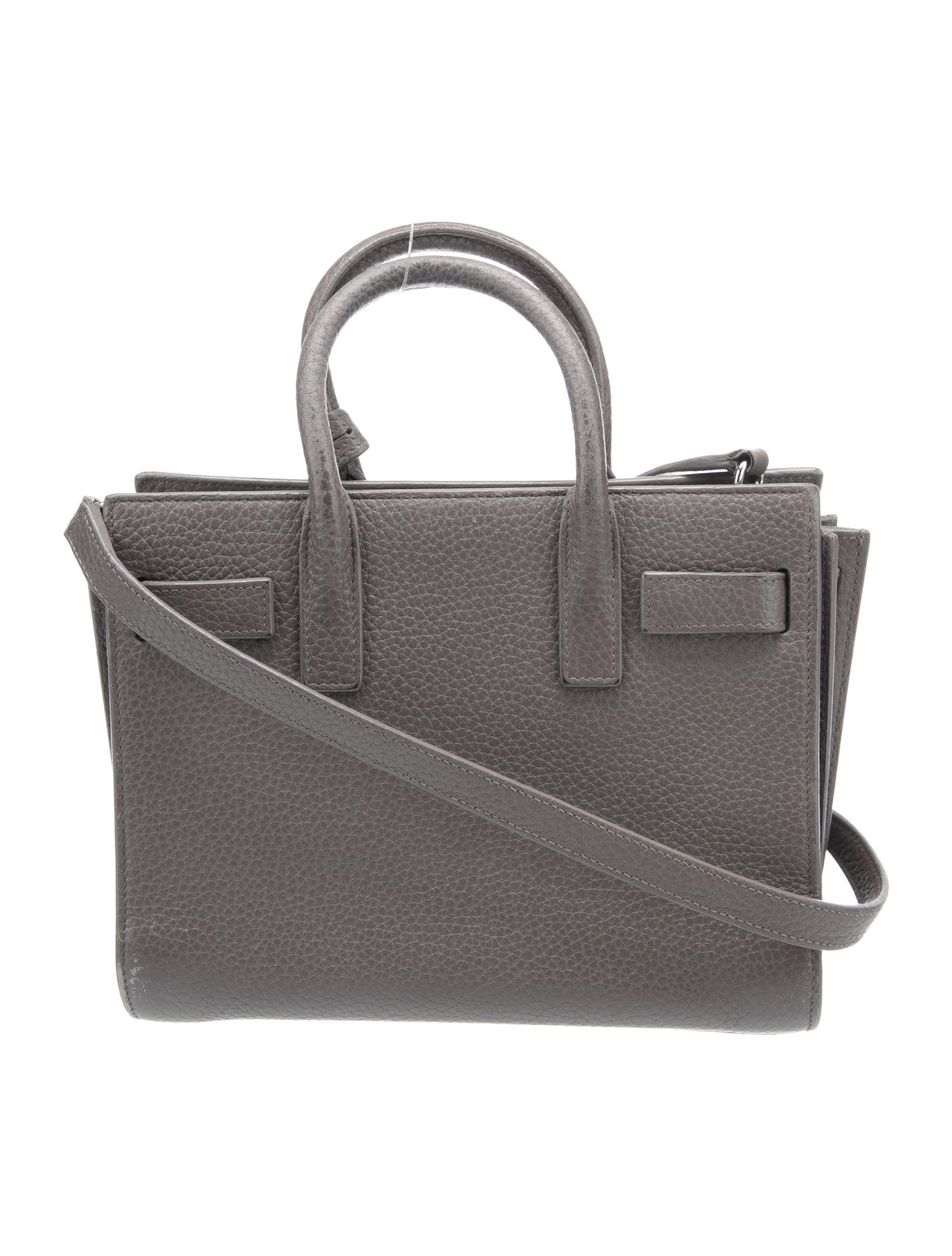 Saint Laurent Leather Sac De Jour Nano